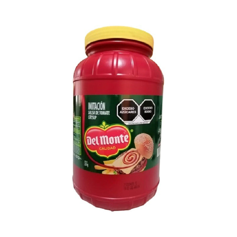 Salsa Catsup Del Monte 2pz De 3.8 Kg C/u