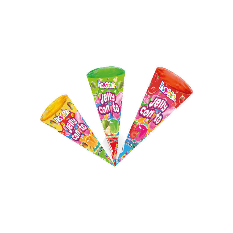 Golosina Hubin Jelly Conito Mango Manzana Fresa Pack 24 Unidades - Eurotruck Mexico