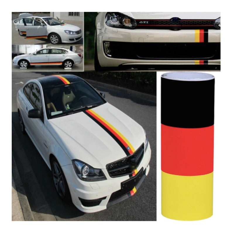 Sticker Calcomania Vinil Alemania Jetta Bora Polo 15cm X 1m