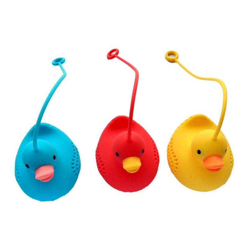 Infusor De Te Pato Patitio Silicona 10pz