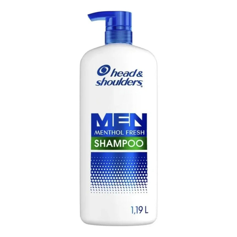 Shampoo Head & Shoulders Men Mentol Fresh 1.19 L - Eurotruck Mexico