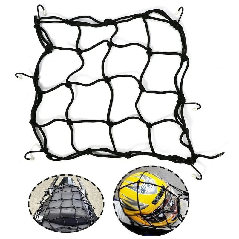 Red De Carga Elastica Porta Bulto Para Moto Casco Con Gancho - Eurotruck Mexico