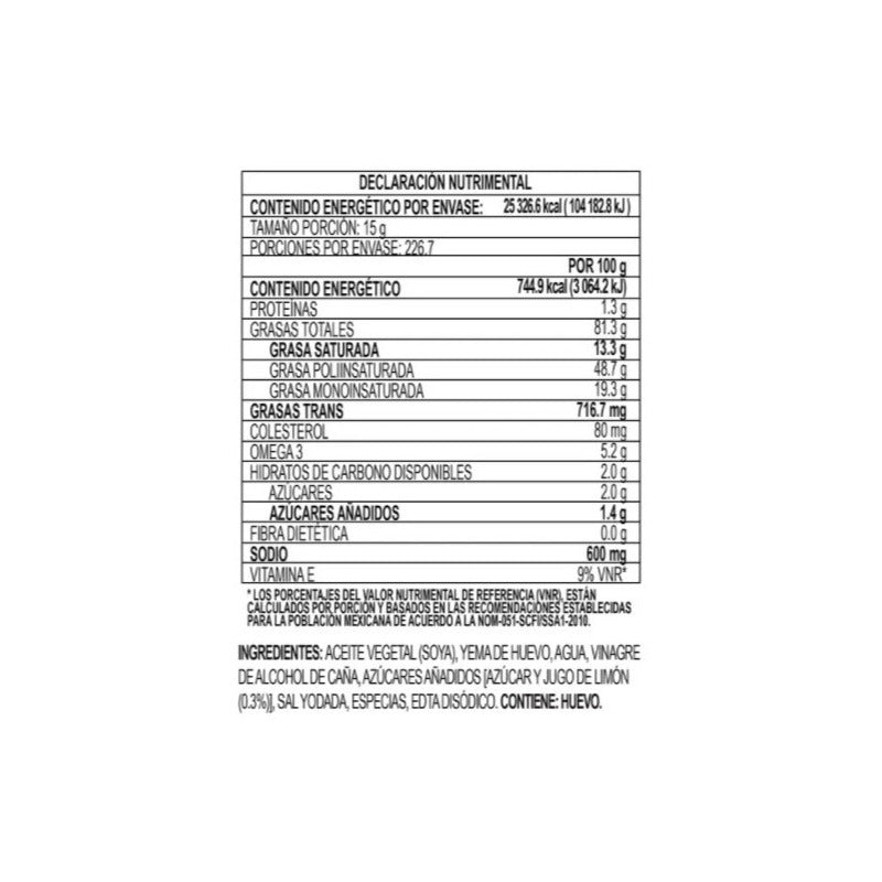 Mayonesa Mccormick Con Jugo De Limon De 3.4 Kg - Eurotruck Mexico