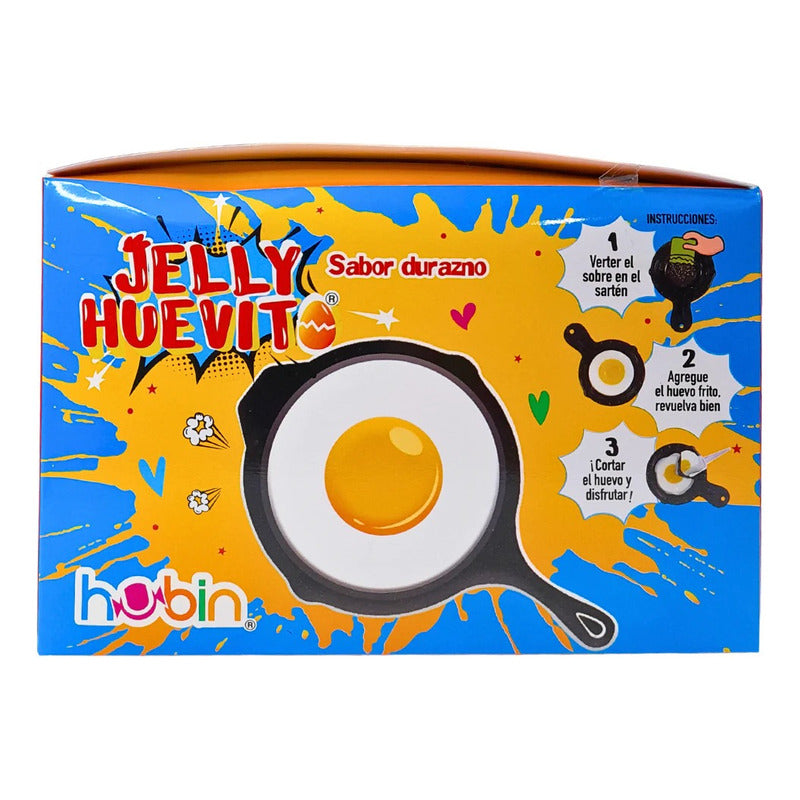 12 Jelly Huevito Estrellado Tronador Gomita