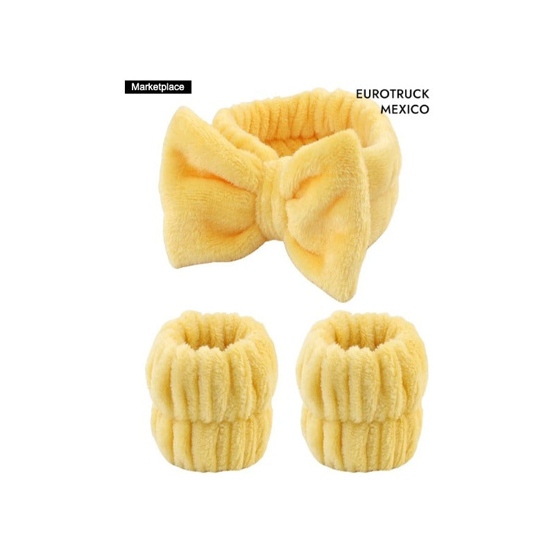Balerina Diadema De Moño Felpa Aux. Maquillaje, 6 Piezas.