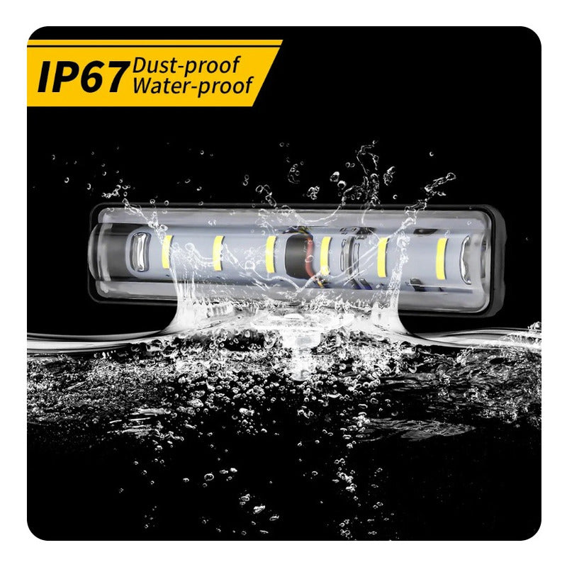 Barra De Luz Antiniebla 6 Pulgadas Con Lente 18w 6 Led 1pz - Eurotruck Mexico