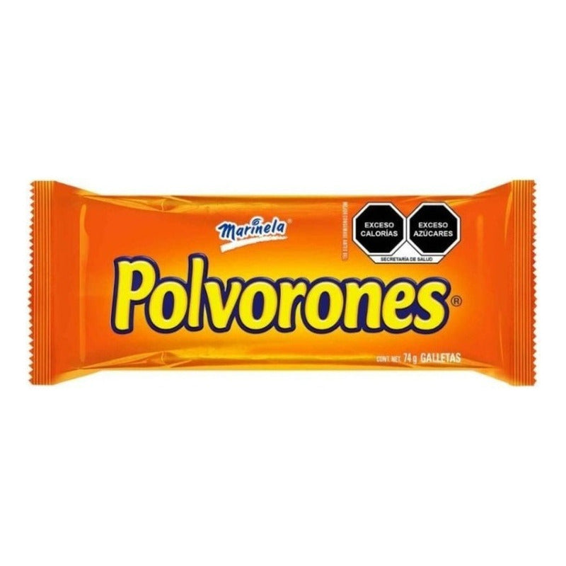 Polvorones Marinela Con 19 Piezas De 74 Gramos Cada Uno