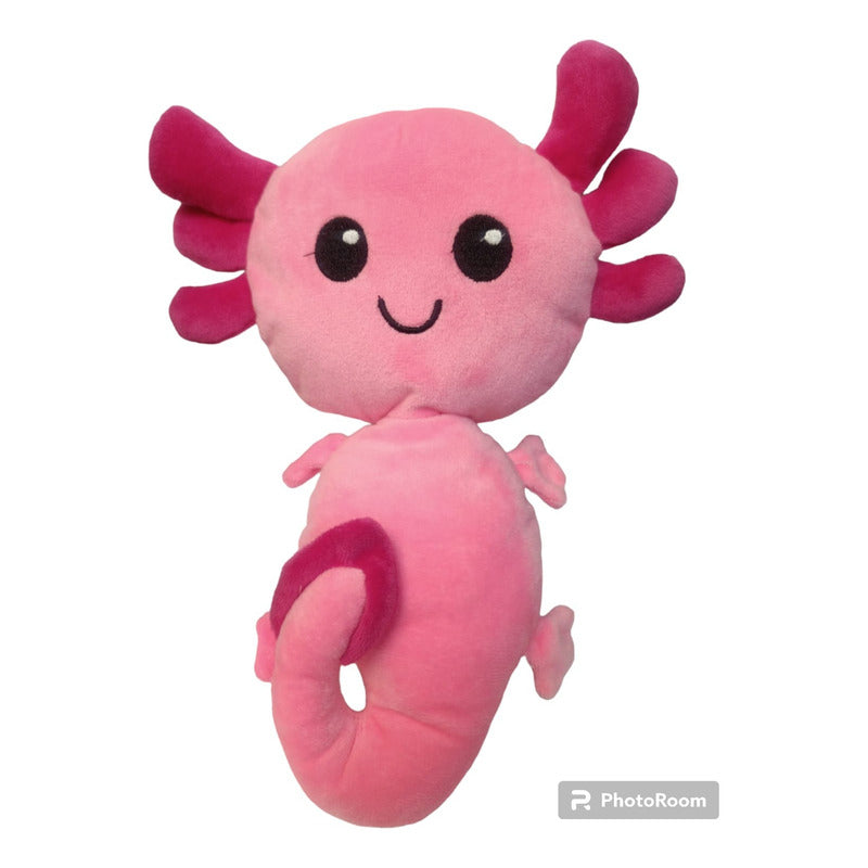 Peluche Ajolote Suave Colores Adorable Kawaii 25cm
