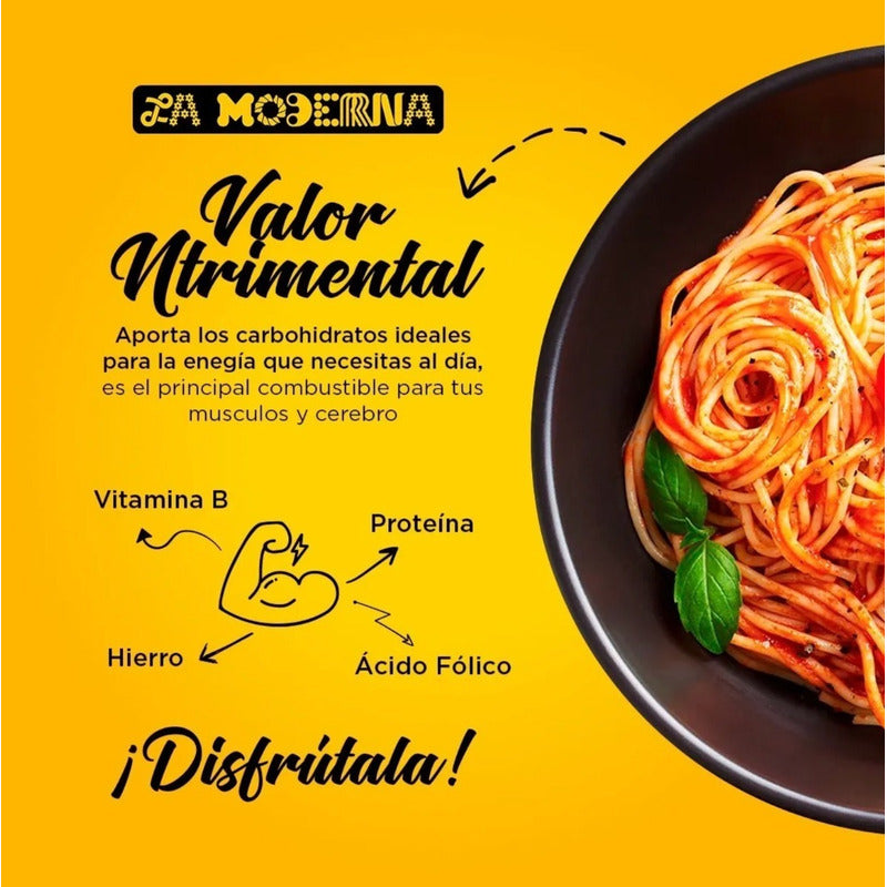 Spaghetti 200 Gr La Moderna - Eurotruck Mexico