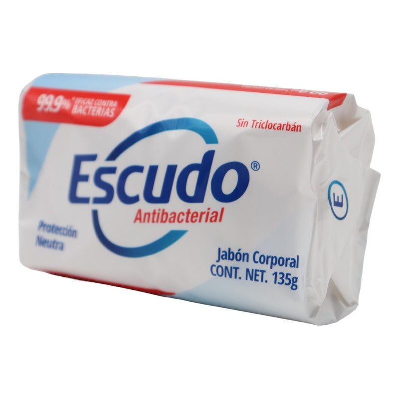 Jabón En Barra Escudo Antibacterial 135 g