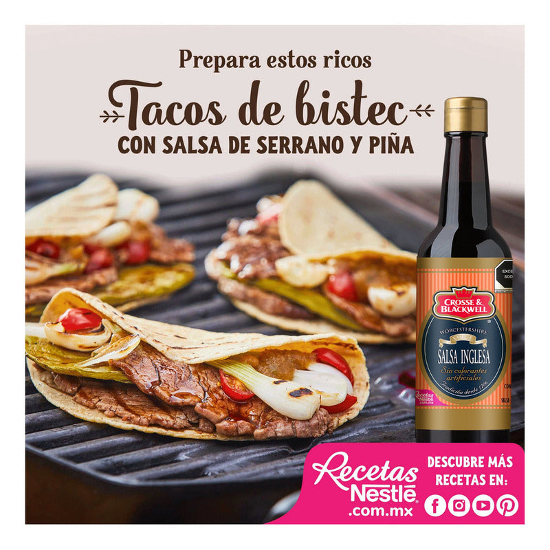 Salsa Inglesa Crosse & Blackwell 1 Botella De 145ml - Eurotruck Mexico