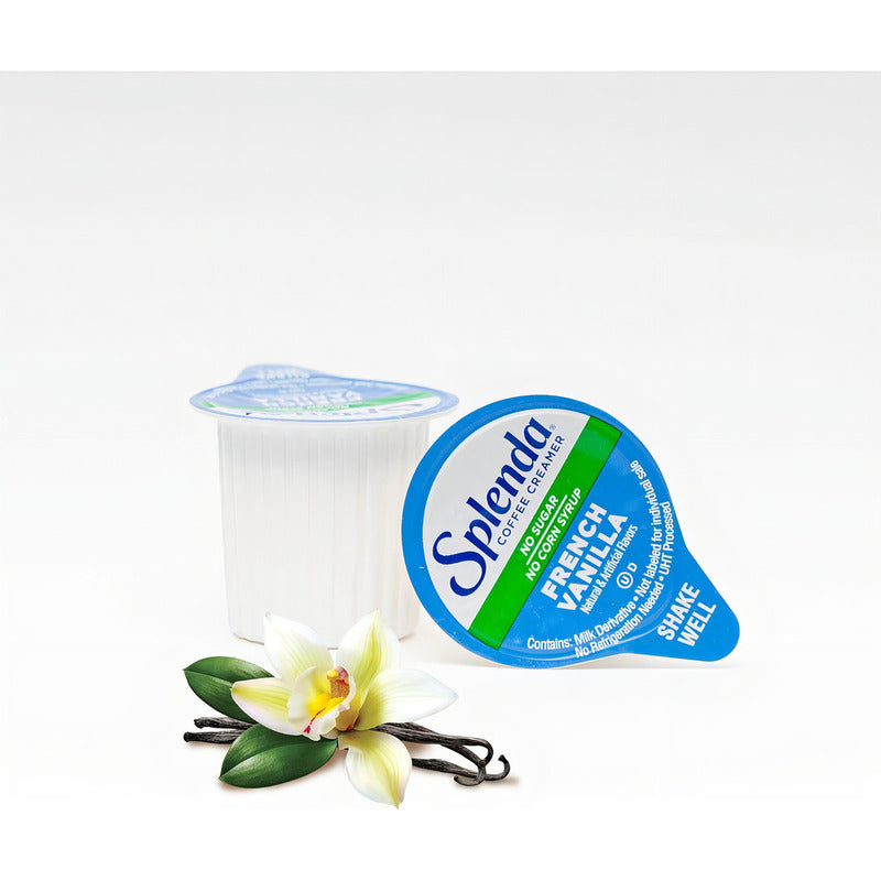 Crema Para Café French Vanilla Splenda Creamer Cups 48 Pzs