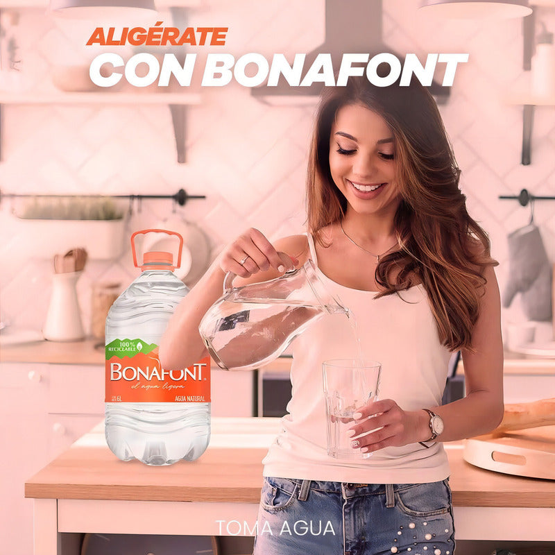 Agua Natural Bonafont 6l - Eurotruck Mexico