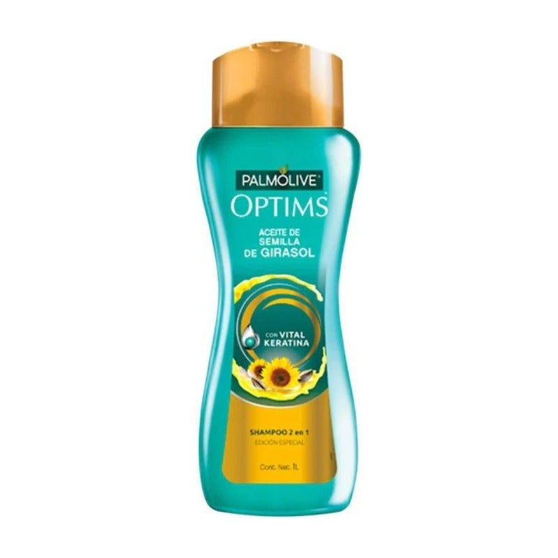 Shampoo Palmolive Optims Con Aceite De Semilla De Girasol 1l - Eurotruck Mexico
