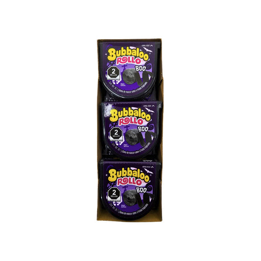 Bubbaloo Rollo Boo Sabor Frutas Tropicales 6 Piezas 56.7 Gr