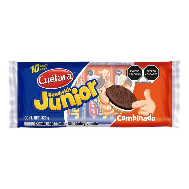 Galletas Cuétara Sándwich Jr Combinado 320g - Eurotruck Mexico