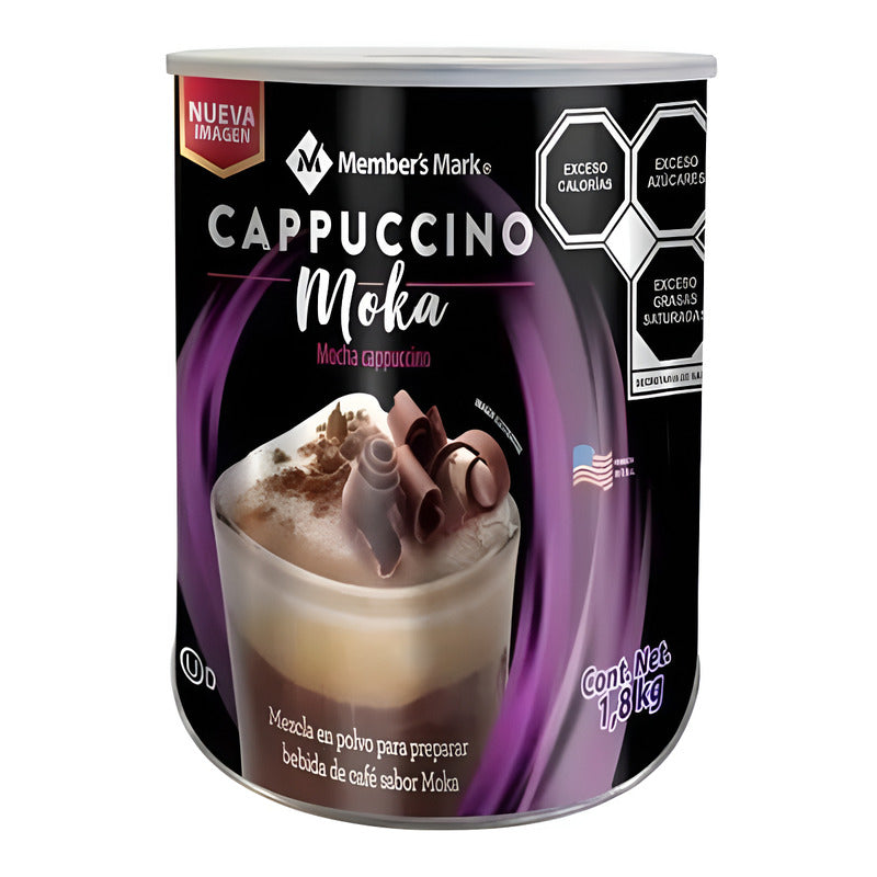 Cafe Capuccino Moka Members Mark 1.8 Kg En Polvo - Eurotruck Mexico