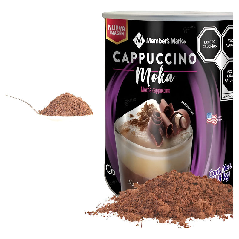 Cafe Capuccino Moka Members Mark 1.8 Kg En Polvo - Eurotruck Mexico