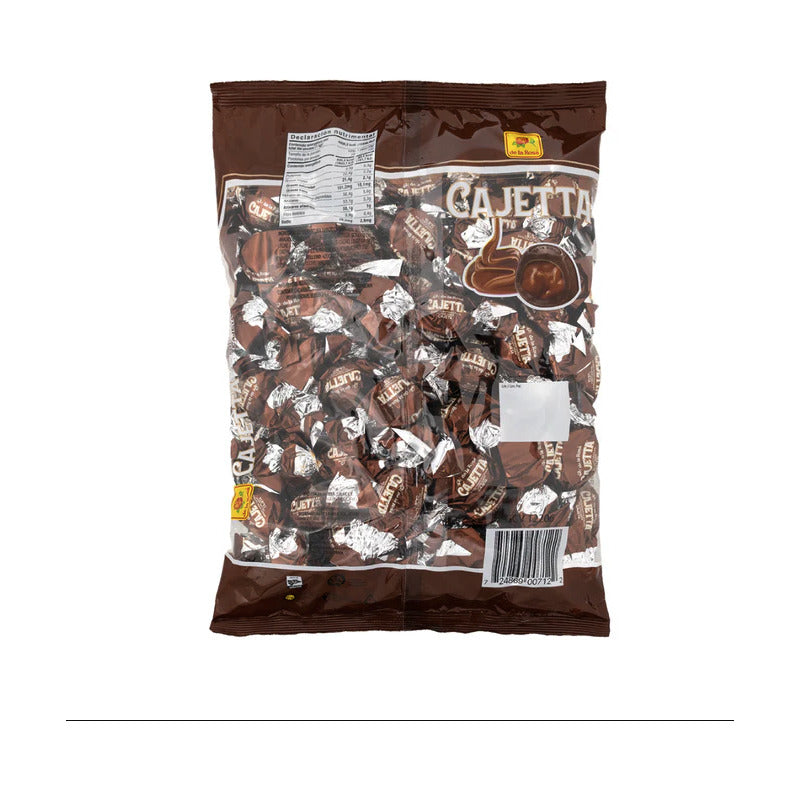 Bombón Sabor Chocolate Relleno Cajetta Envinada 100 Pzs.