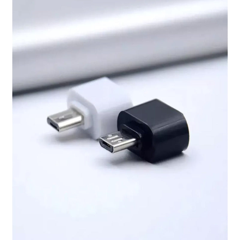Adaptador Otg Usb A V8 Universal Tranferiencia De Datos