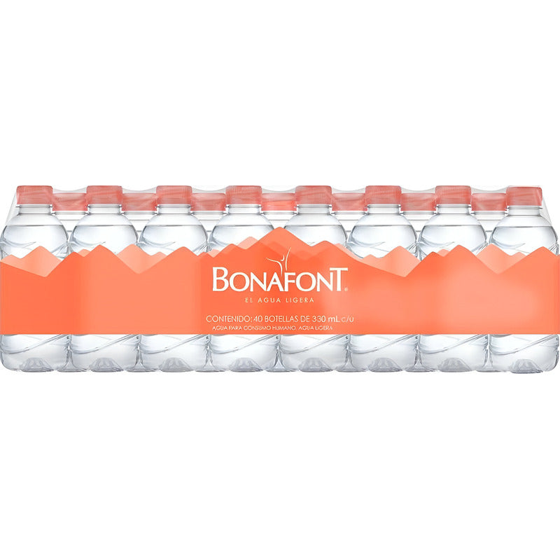 Agua Purificada Bonafont 40 Pzas De 330 Ml - Eurotruck Mexico