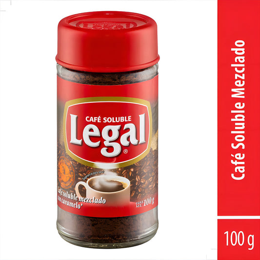 Café Legal Soluble 100g - Eurotruck Mexico