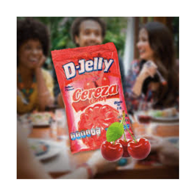 Gelatina En Polvo D-jelly Sabor Cereza Rinde 1 Lt. - Eurotruck Mexico
