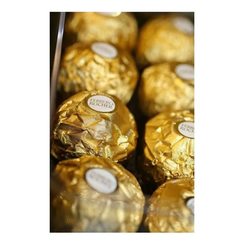 Chocolates Ferrero Rocher 8 Piezas Caja Corazon 100 Gr