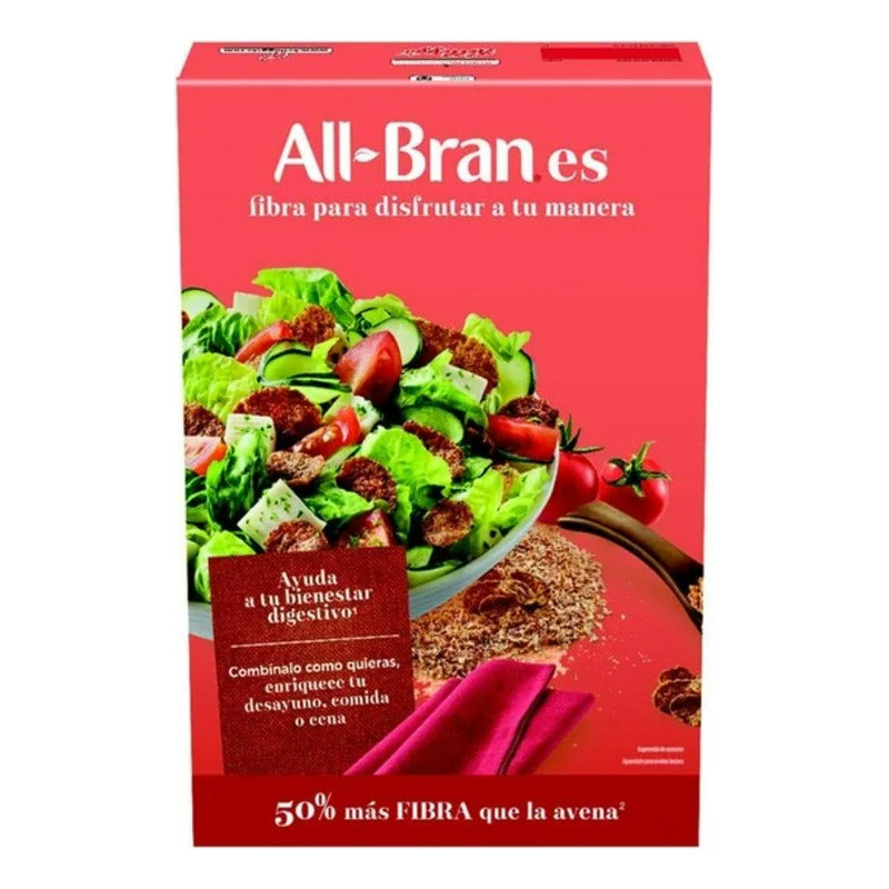 Cereal Kelloggs All Bran Flakes Fibra 300 Gr