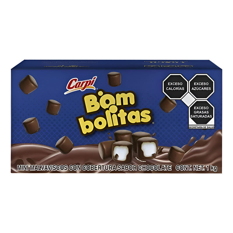 Malvavisco Carpi Chocolate Con Azúcar Libre Gluten 1kg - Eurotruck Mexico