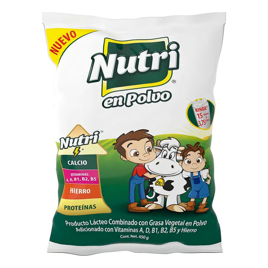 Producto Lácteo Combinado Nutri Entera Polvo 450g En Bolsa - Eurotruck Mexico