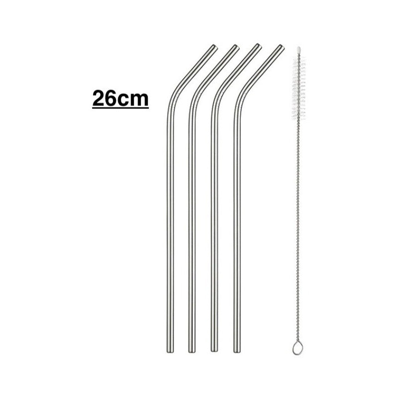 250 Popotes 250 Cepillos Metal Acero Inoxidable 21 O 26 Cm