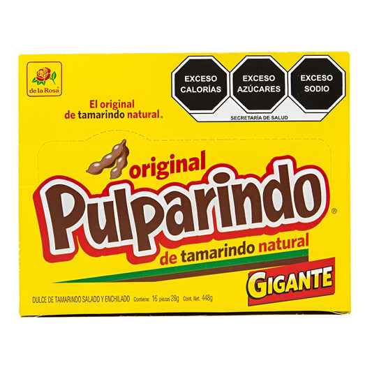 Pulparindo 16 Pzas Gigante De La Rosa Fiesta Dulces