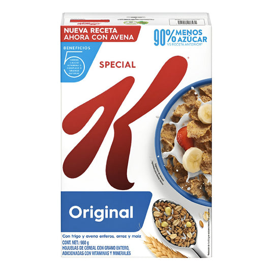 Cereales Special K Avena Kellogg's Cereal Avena Trigo En Caja Sin Gluten 980 g - Eurotruck Mexico