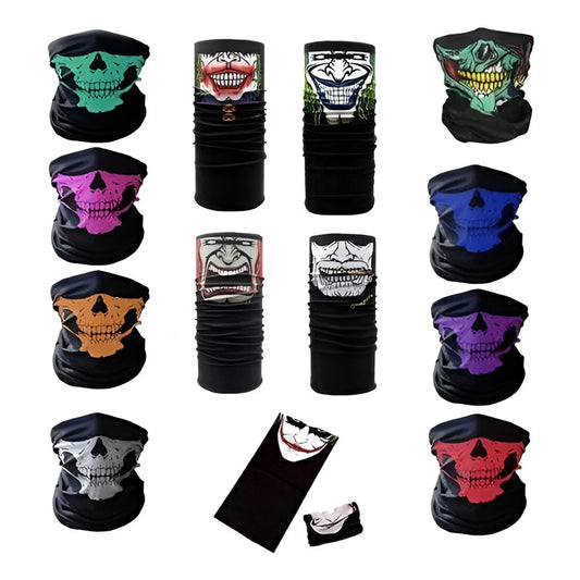 30 Bandana Mascara Bufanda Moto Incluido +180 Modelos Color Multicolor - Eurotruck Mexico