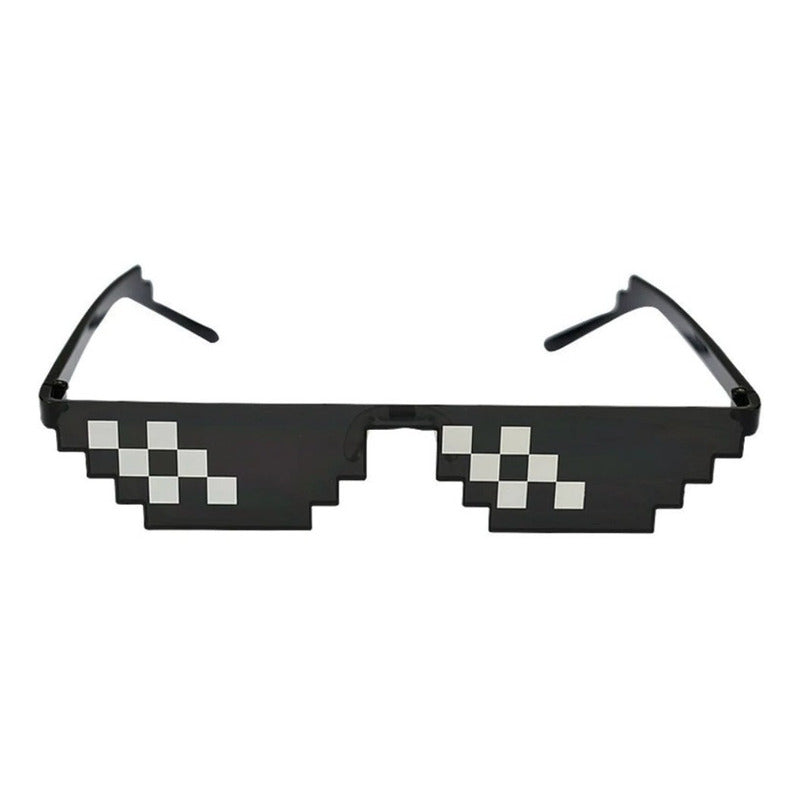 Lentes Thug Life Pixel Broma Fiesta Snoop Dogg Hip Hop 24pz Negro Lente Chico