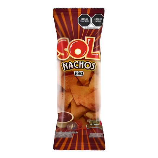 Botana Sol Nachos Sabor Bbq 100g