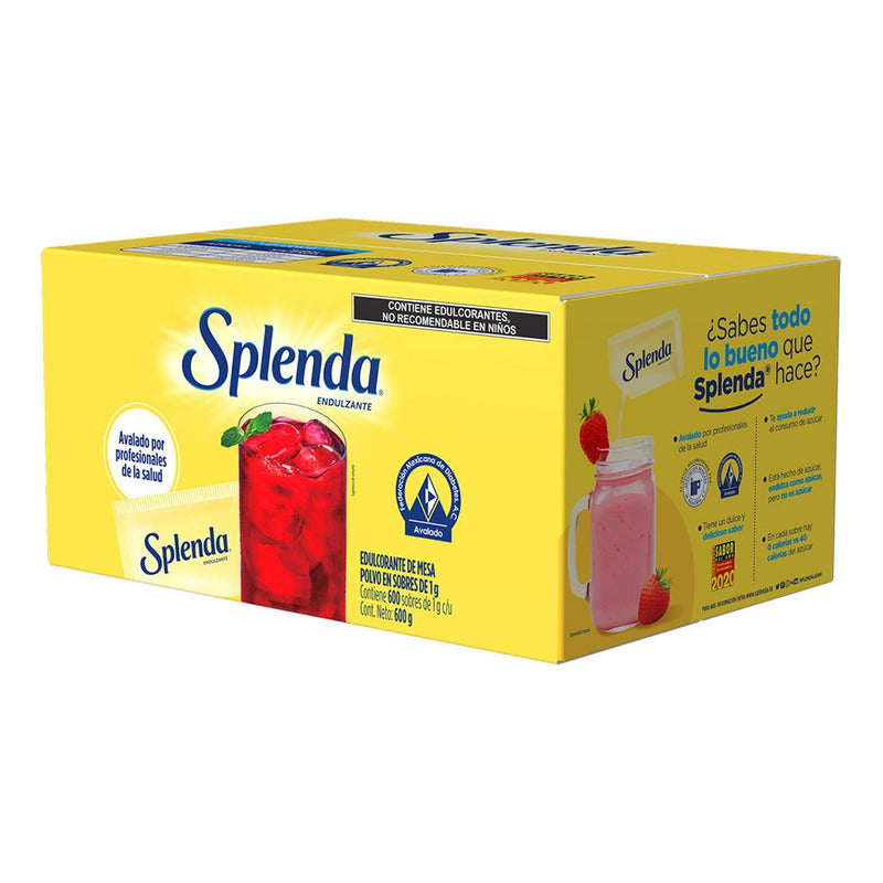 Splenda Sustituto De Azucar 600 Sobres De 1 G. - Eurotruck Mexico