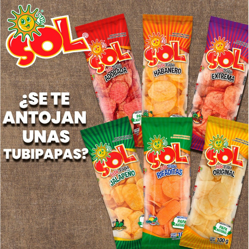 Sol Tubi Papa Chipotle 100 Gr - Eurotruck Mexico