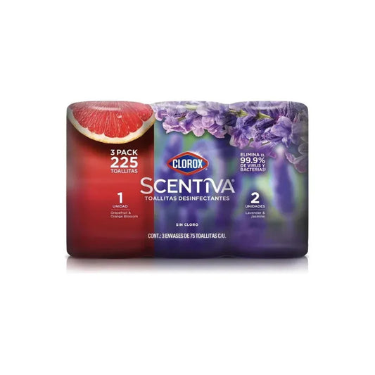 Toallitas Desinfectantes Clorox Lavanda Y Toronja Pack 3 Pz - Eurotruck Mexico