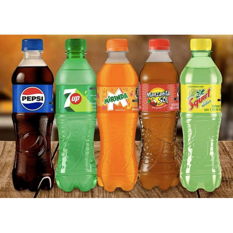 Refresco Pepsi Pack Mixto 24 Piezas 400ml Mirinda Manzanita