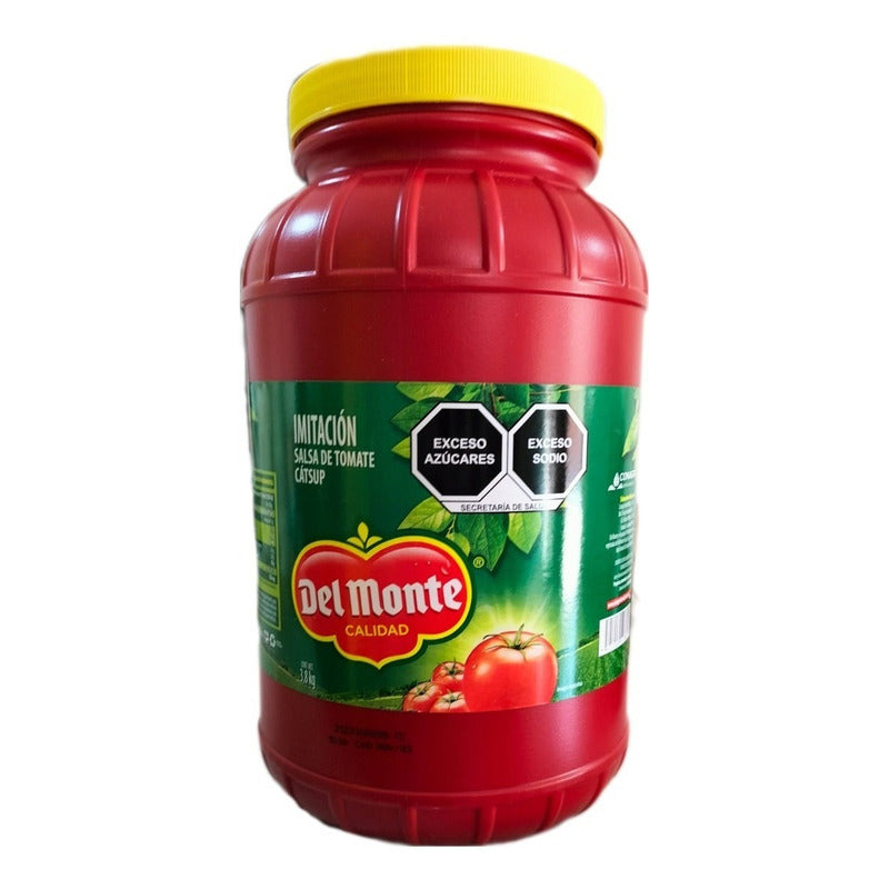 Salsa Catsup Del Monte 2pz De 3.8 Kg C/u