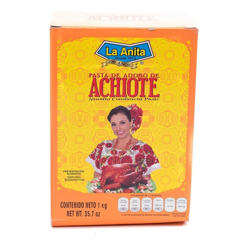 Pasta De Adobo La Anita De Achiote De 1 Kg - Eurotruck Mexico
