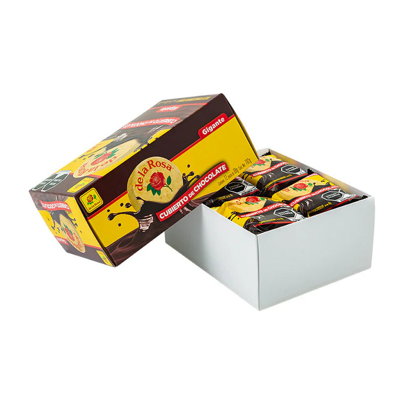 De La Rosa Mazapan Cubierto De Chocolate 16pz 352gr - Eurotruck Mexico