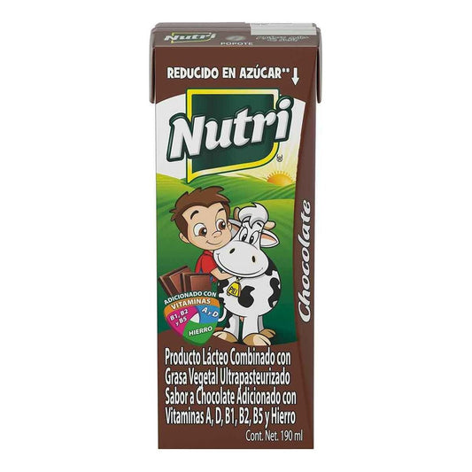Producto Lácteo Combinado Nutri Chocolate 190ml - Eurotruck Mexico