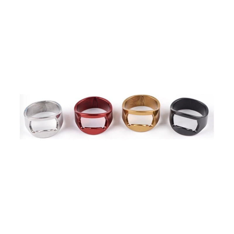 20 Anillos Destapador De Cerveza Botella Acero Inoxidable