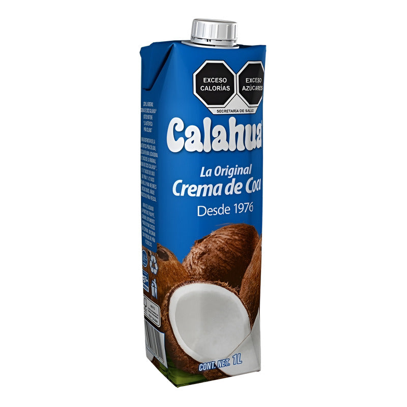 Calahua Crema Coco 1 Lt - Eurotruck Mexico