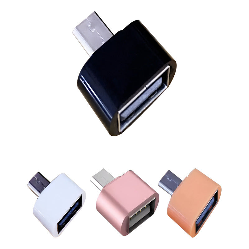 Adaptador Otg Usb A V8 Universal Tranferiencia De Datos