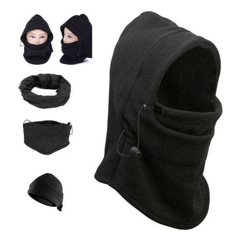 Mascara Termica Balaclava Frio Bufanda Moto Gorro 10 Pieza Color Multicolor