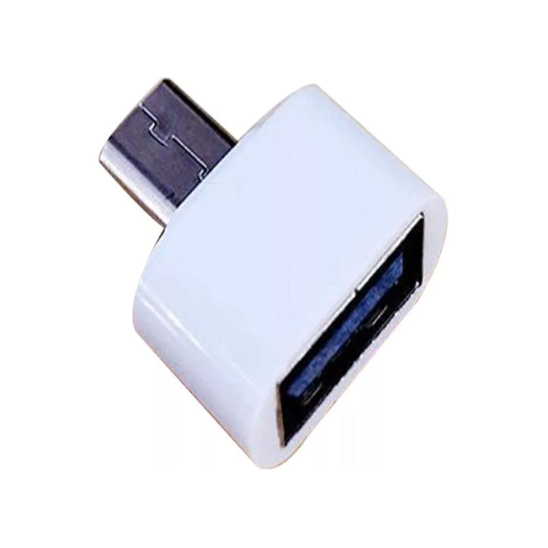Adaptador Otg Usb A V8 Universal Tranferiencia De Datos